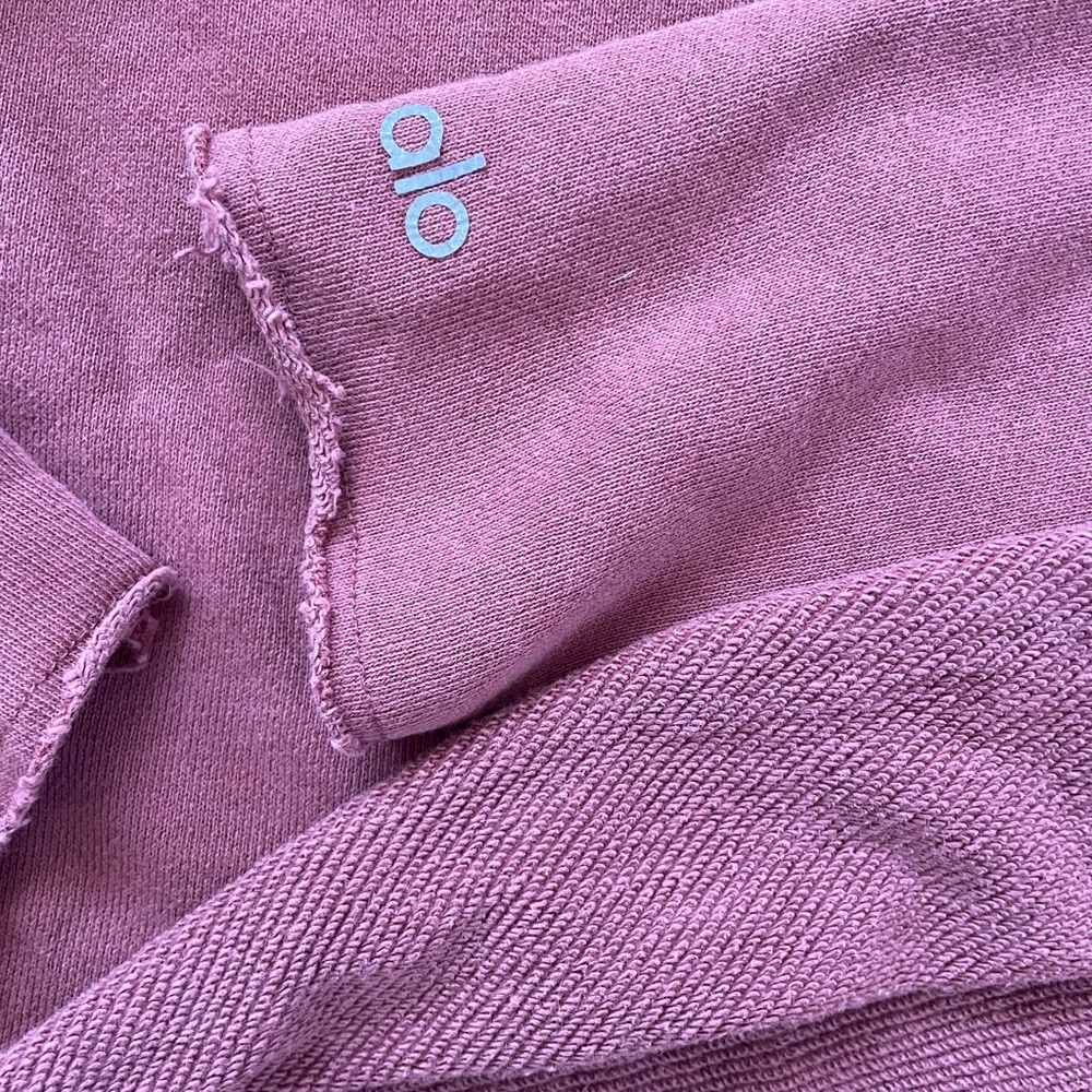 Alo Raw Edge Hoodie